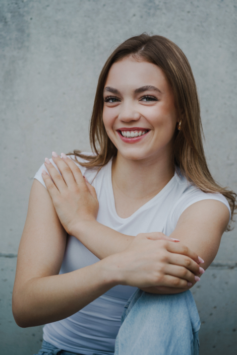 Sportlerin Portrait - Olivia Lienbacher - by Amir Kaljikovic