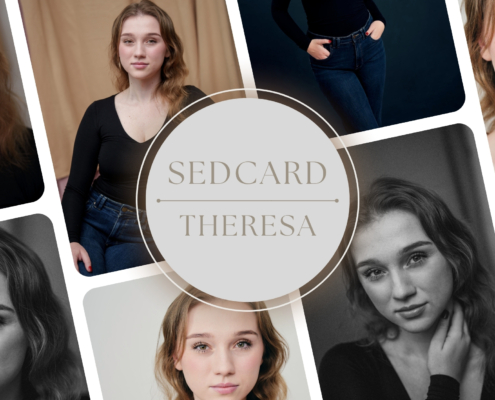 SedCard Shooting für Theresa in Salzburg. Model Digitals